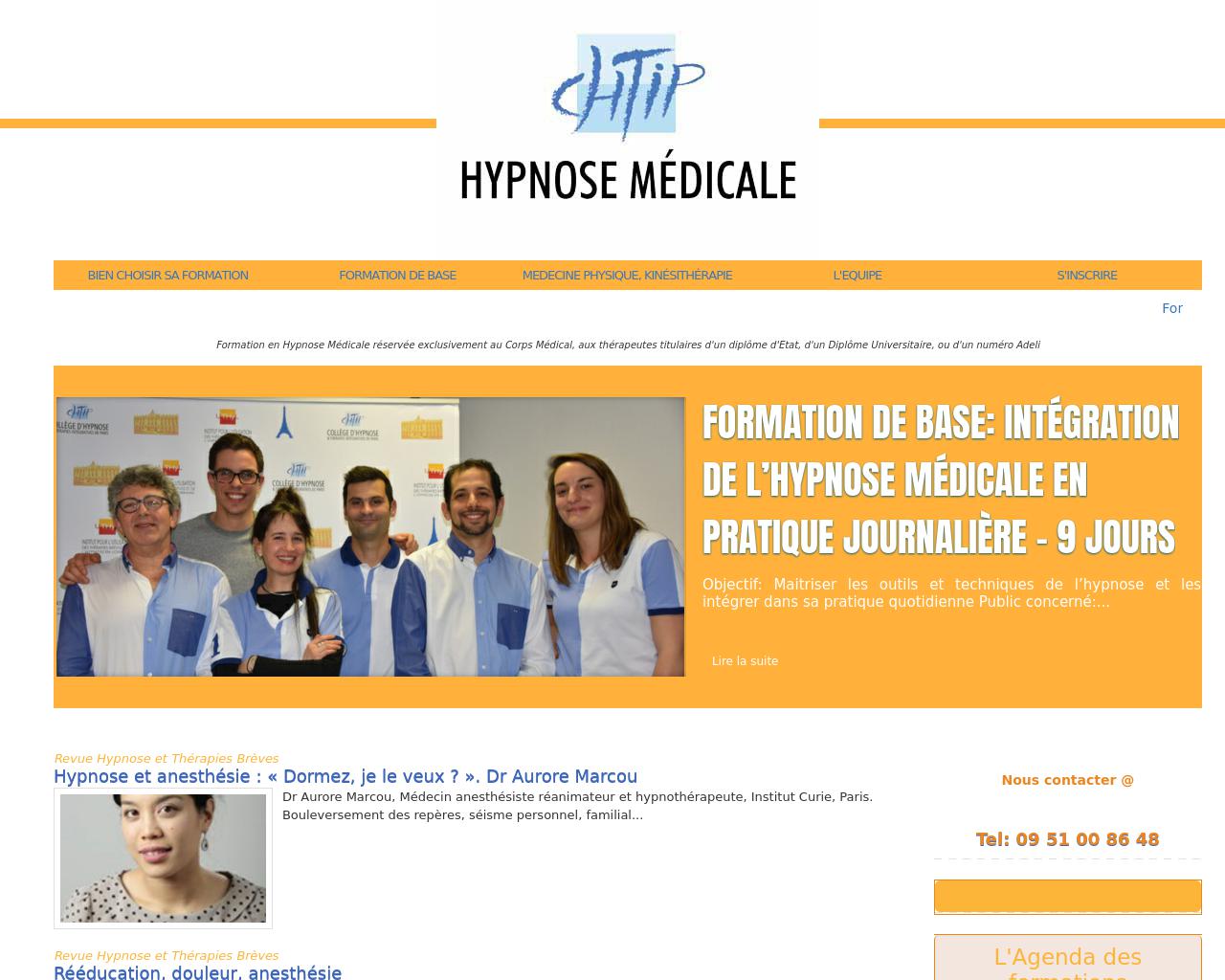Formation en Hypnose Médicale